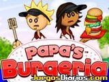 Papa's Burgeria - Juego Online Gratis